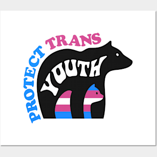 Protect Trans Youth Transgender LGBT Pride Posters and Art